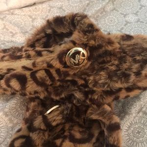 Michael Kors Leopard Slippers - Size 8